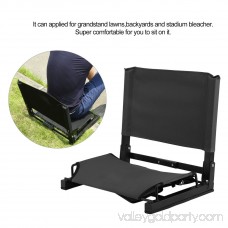 Folding Portable Stadium Bleacher Cushion Chair Durable Padded Seat With Back 568987679
